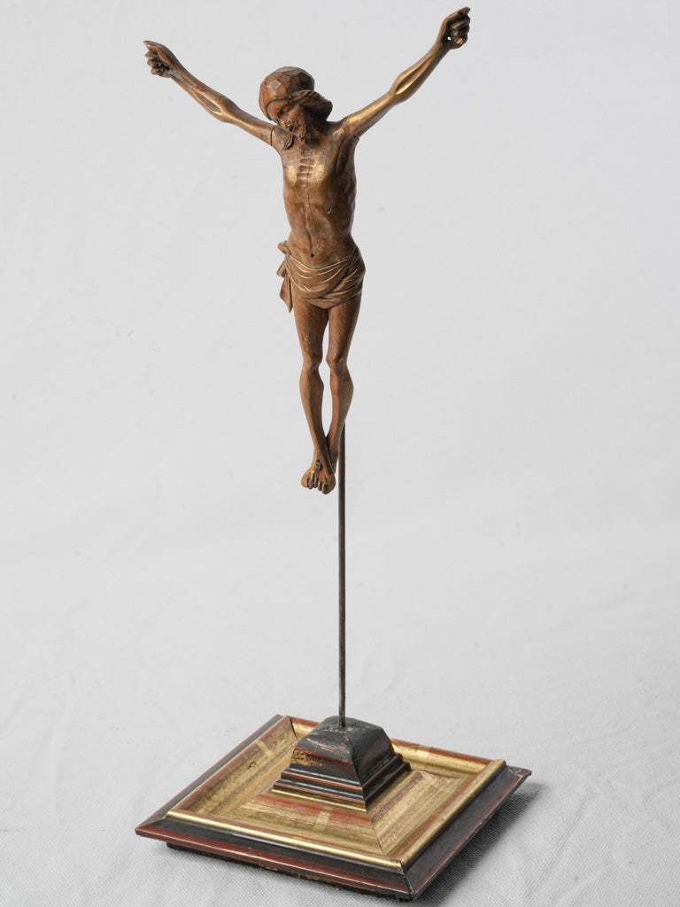 Antique gilded wood sculpture