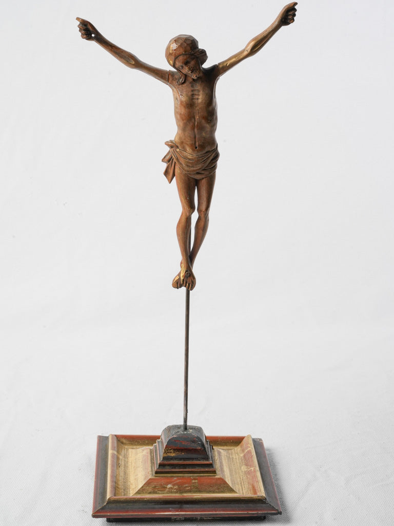 Finely carved Christ figure