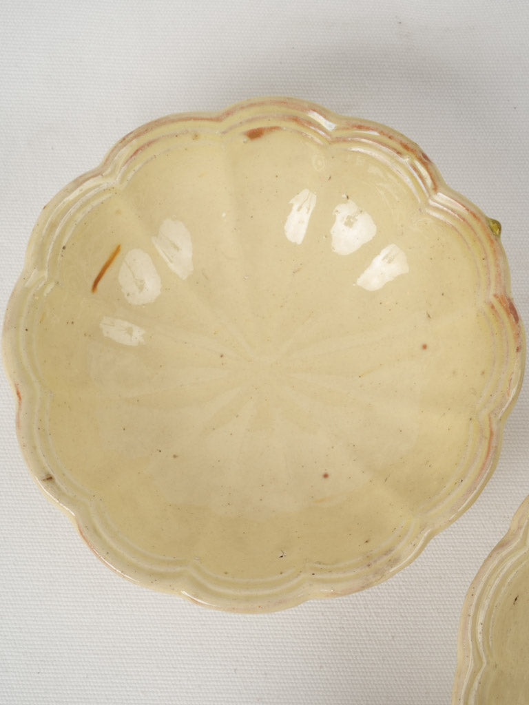 Timeless, Aubagne Pottery, Floral-shaped Dishes