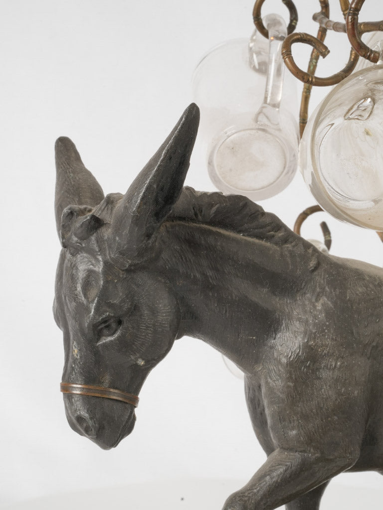 Ornate 1800s-style cordial glass carrier