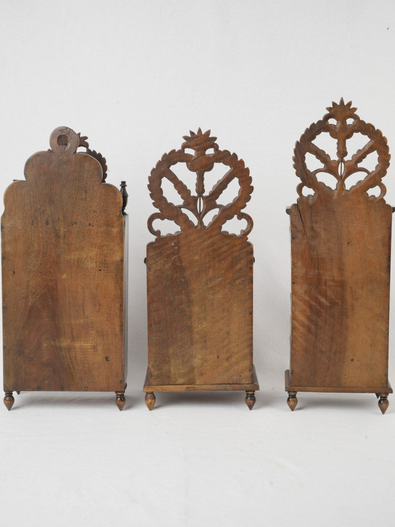 Cultural heritage walnut kitchen pieces