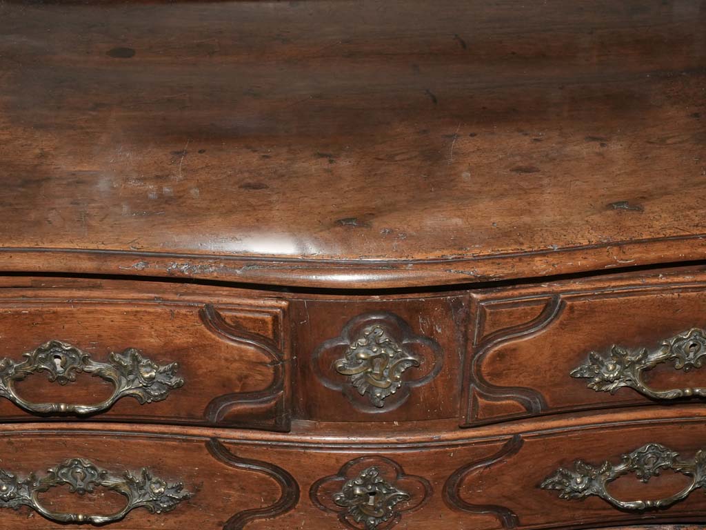 Classic 18th-century French five-drawer dresser