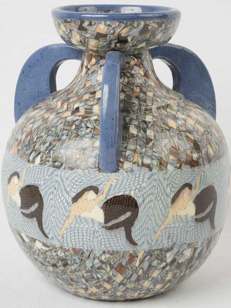 Antique Vallauris crafted vase