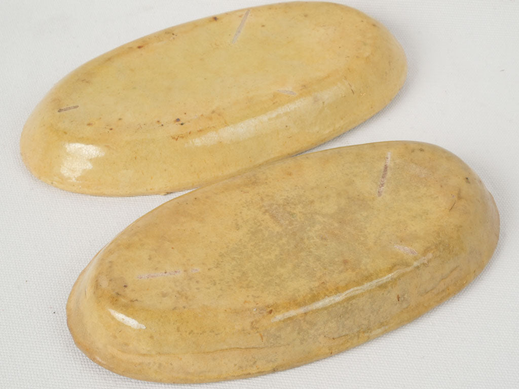 Mediterranean, Handcrafted, Small Oval Serving Platters