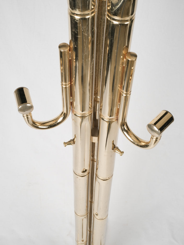 Aged Art Deco-style hat stand