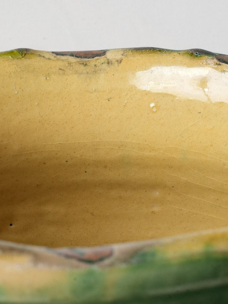 Classic timeworn confit container