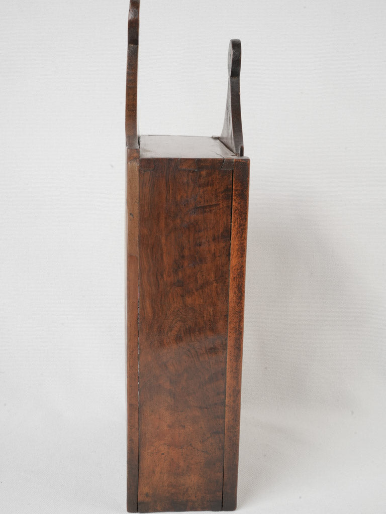 Timeworn French flour storage item