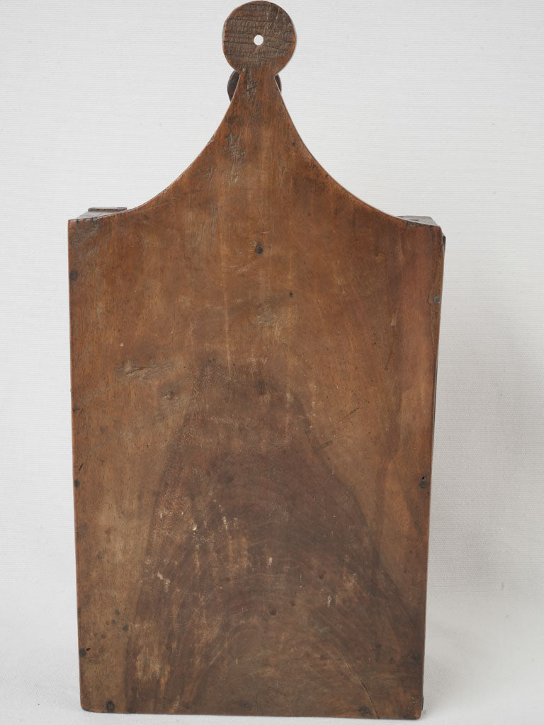 Charming rustic walnut décor piece