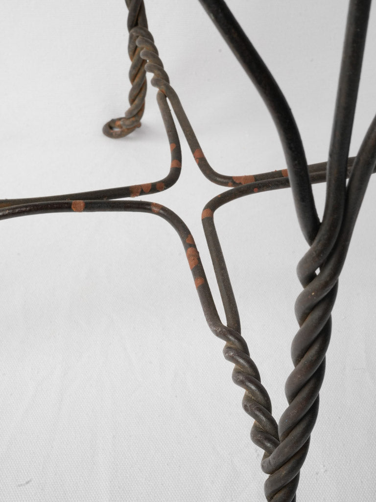 Elegantly designed artisanal chair