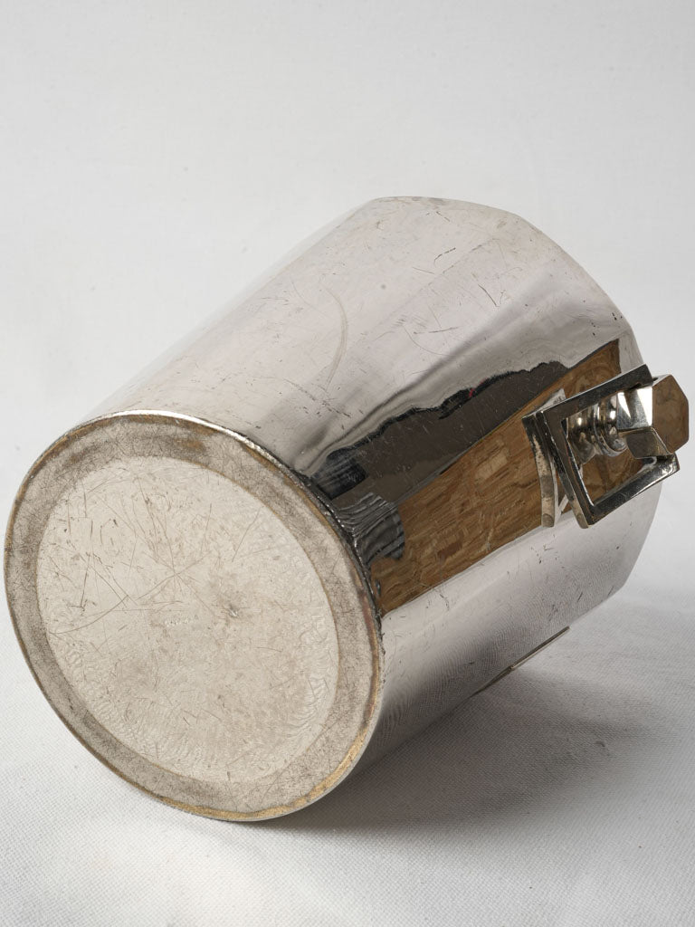 Chic patina finish wine chiller