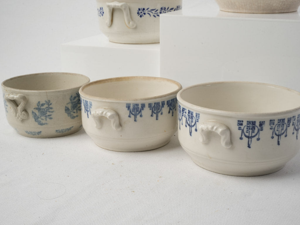 Classical rustic farmhouse style bowls