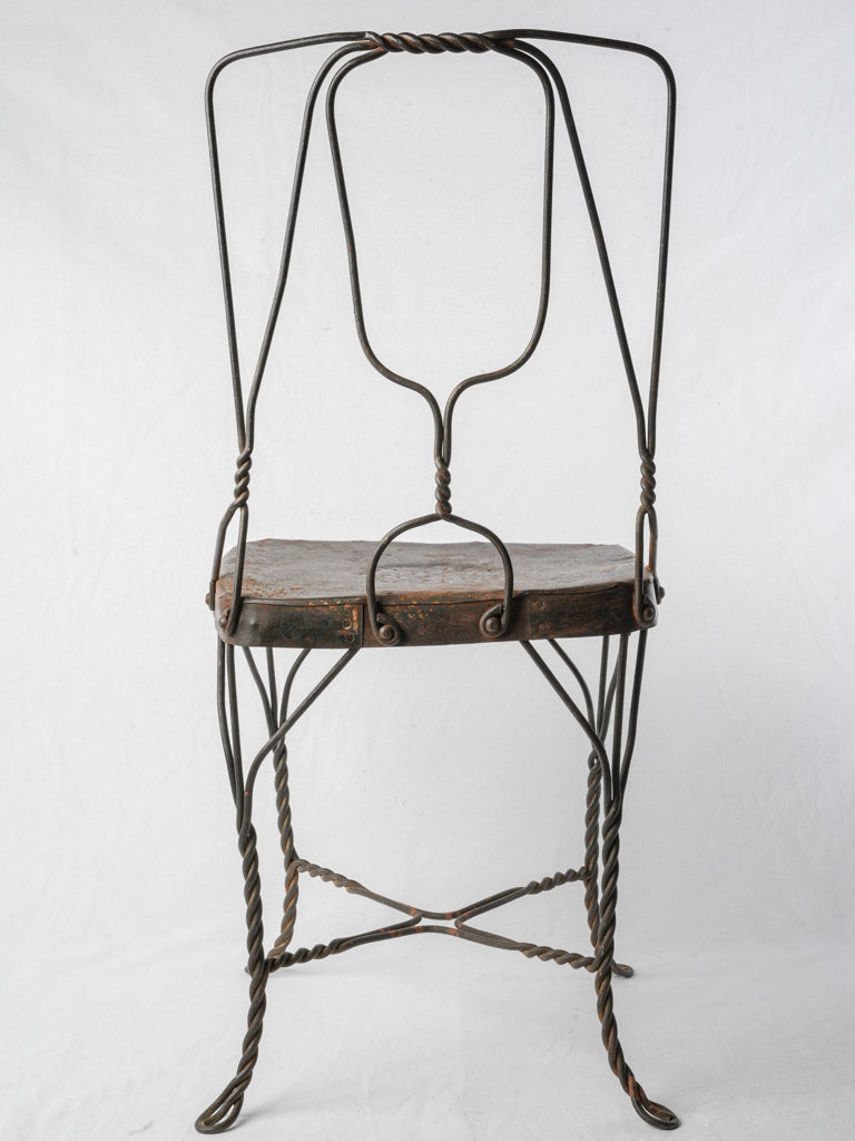 Early 20th-century rustic chair