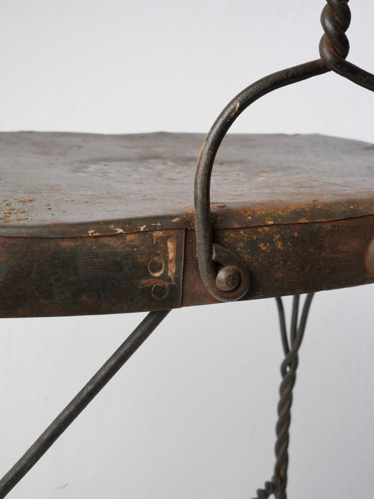 Detailed wire artistry chair