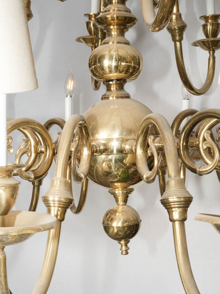 Classic, French-style lighting centerpiece