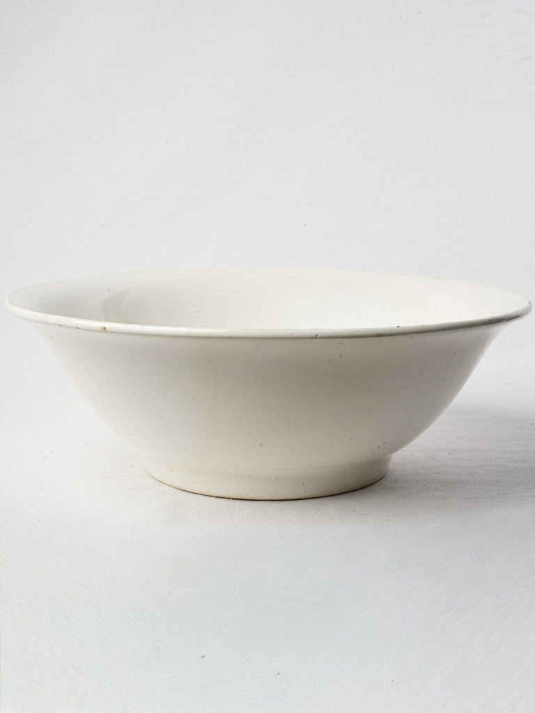 Large handmade French serving dish