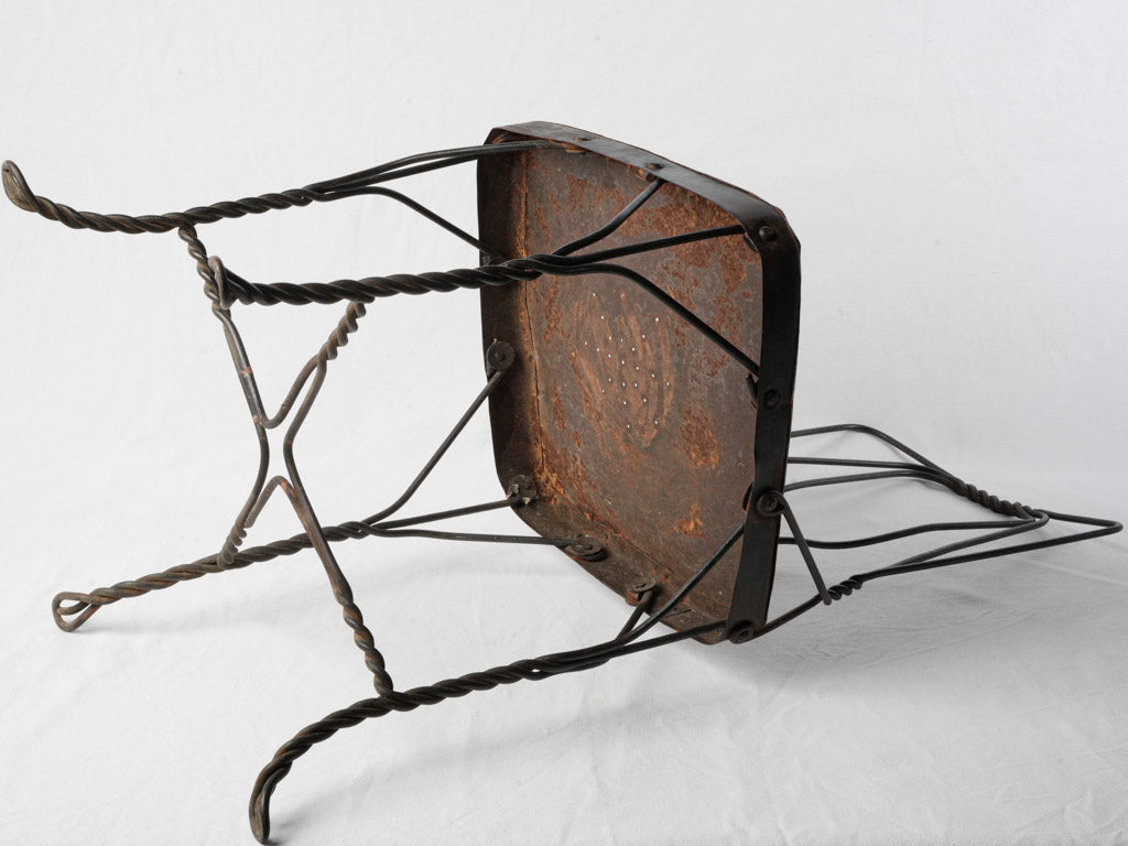 Timeless design artisanal chair