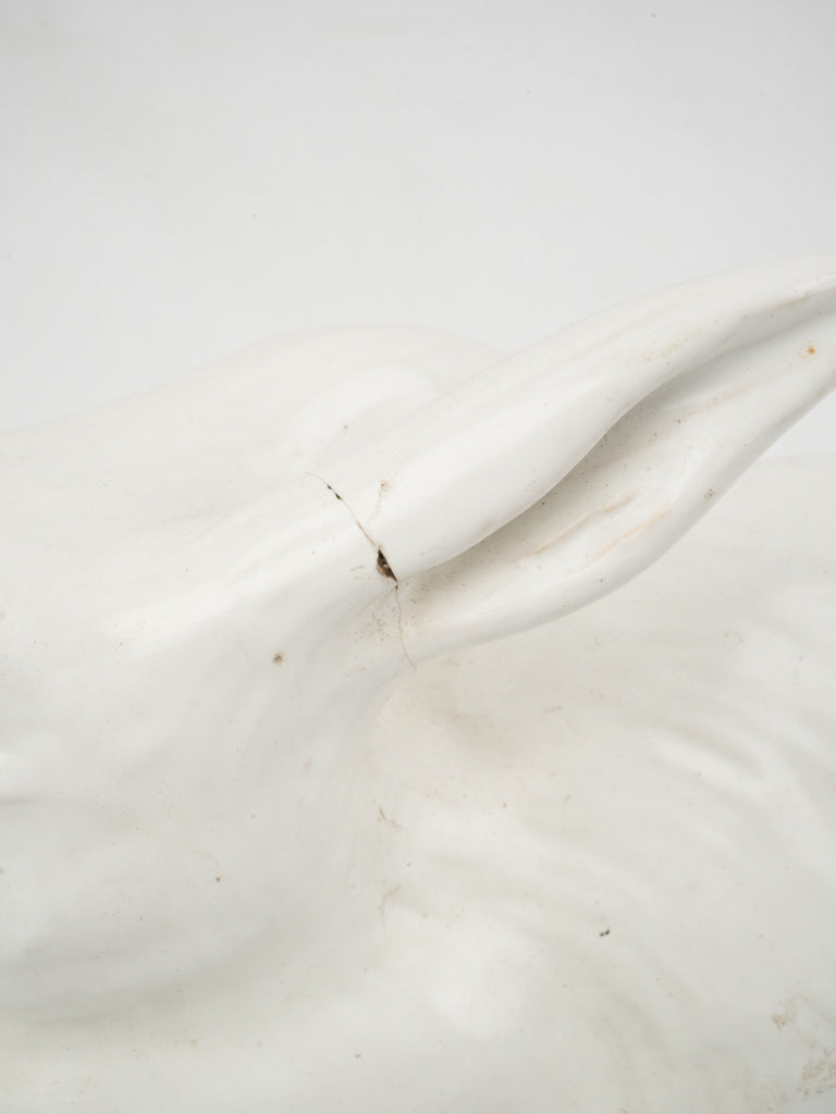 Adorable vintage animal sculpture piece
