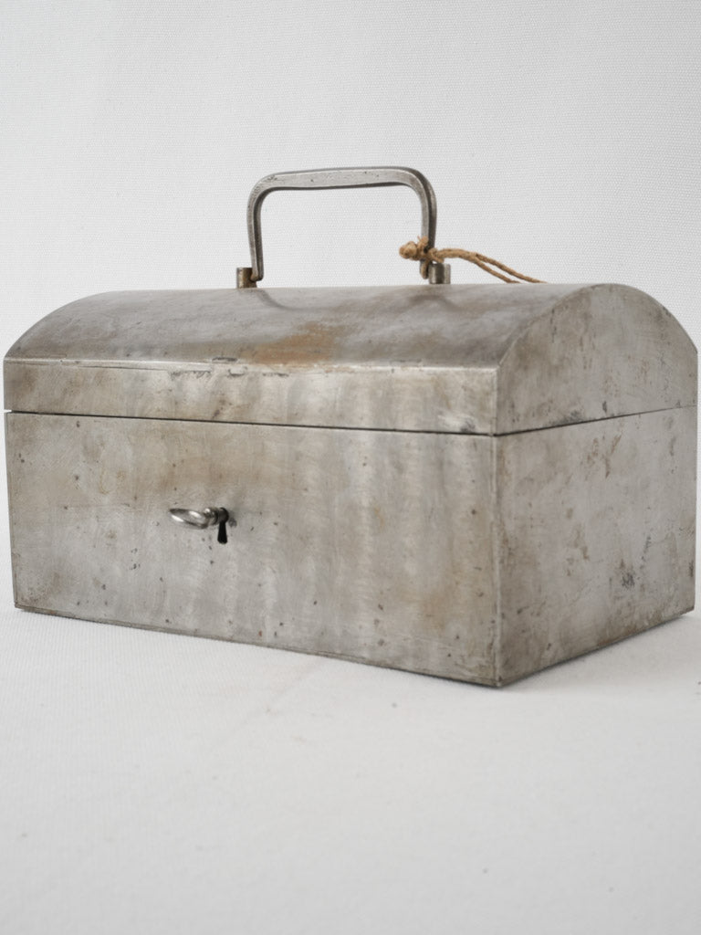 Ornate vintage metal box