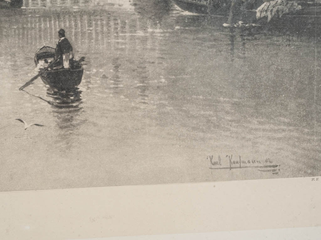 Atmospheric antique-style wall hanging