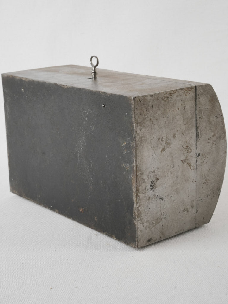 Classic aged metal storage box
