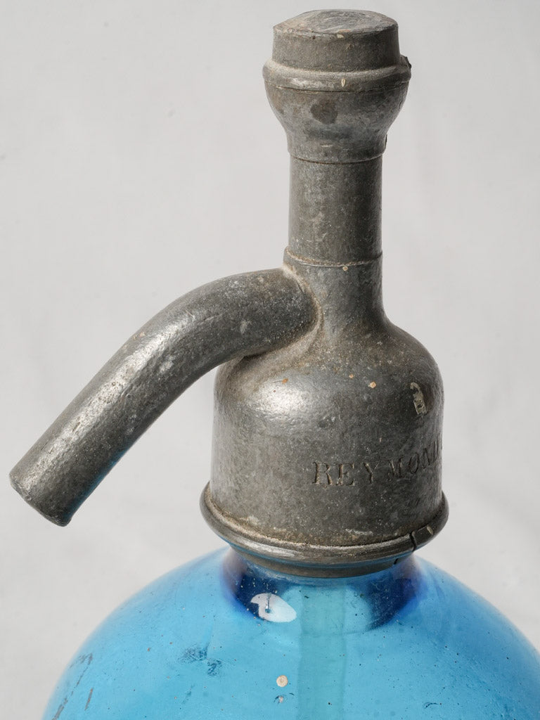 Tinted glass soda siphon