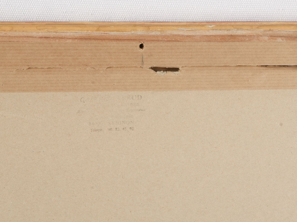 Charming old-world scenic painting