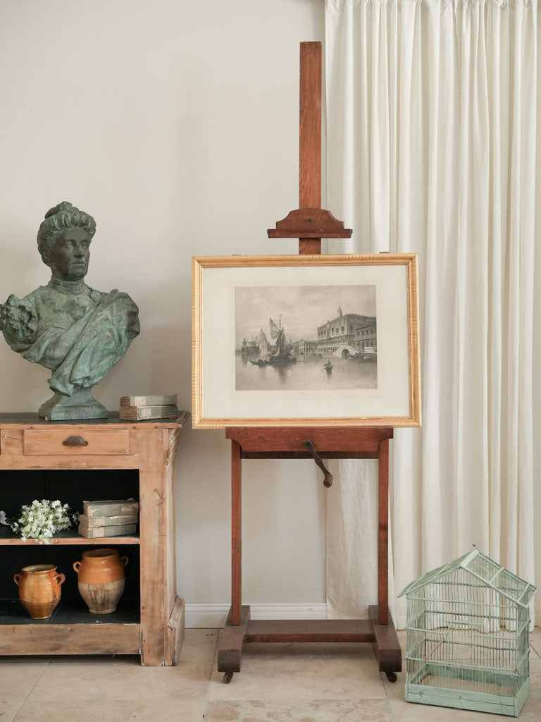 Timeless classic gilded frame artwork