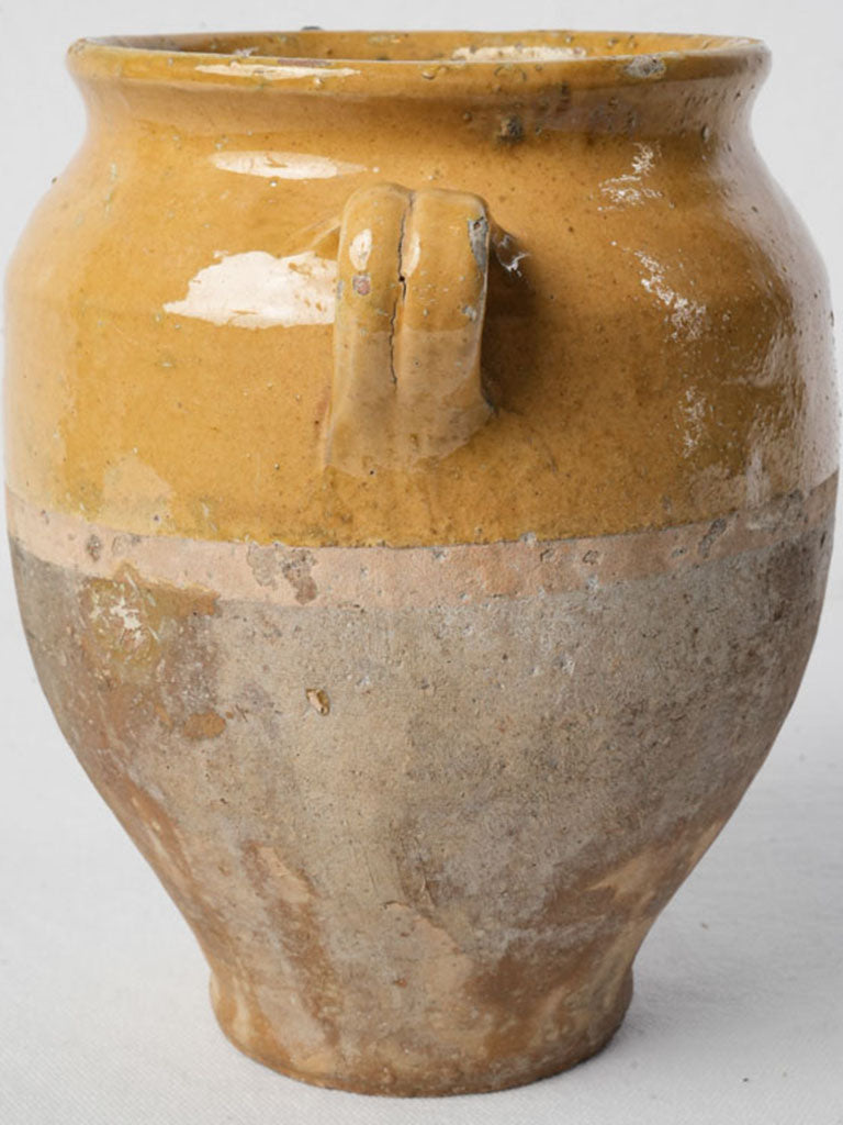 Early Twentieth Century Honey Glazed Confit Pot - 8¾"