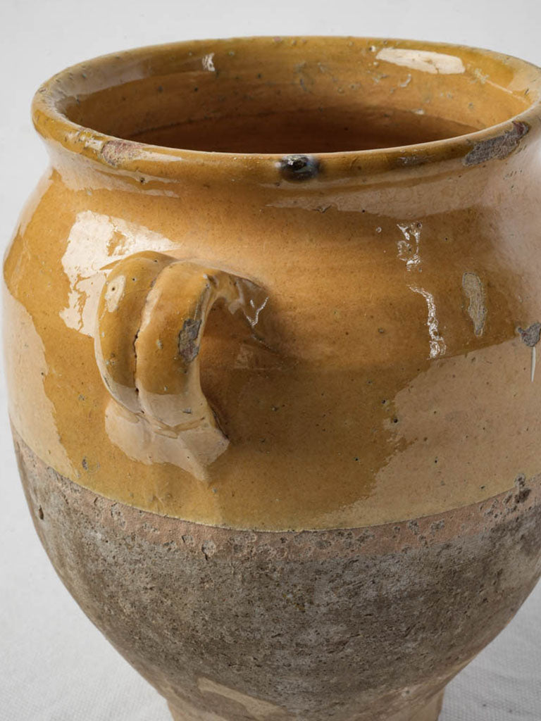 Early Twentieth Century Honey Glazed Confit Pot - 8¾"