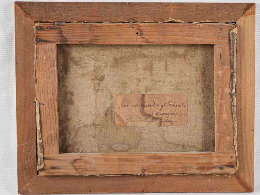 Enchanting old-world Auvergne artwork