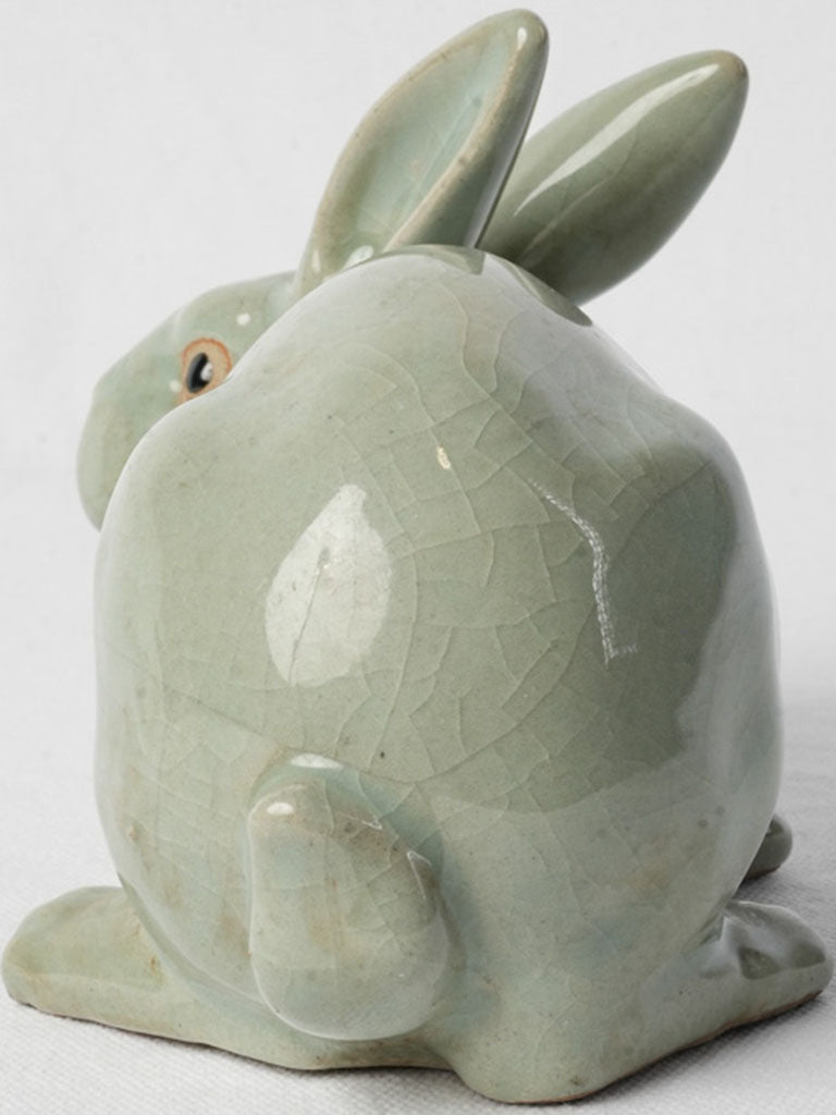 Soft-color detailed rabbit figure