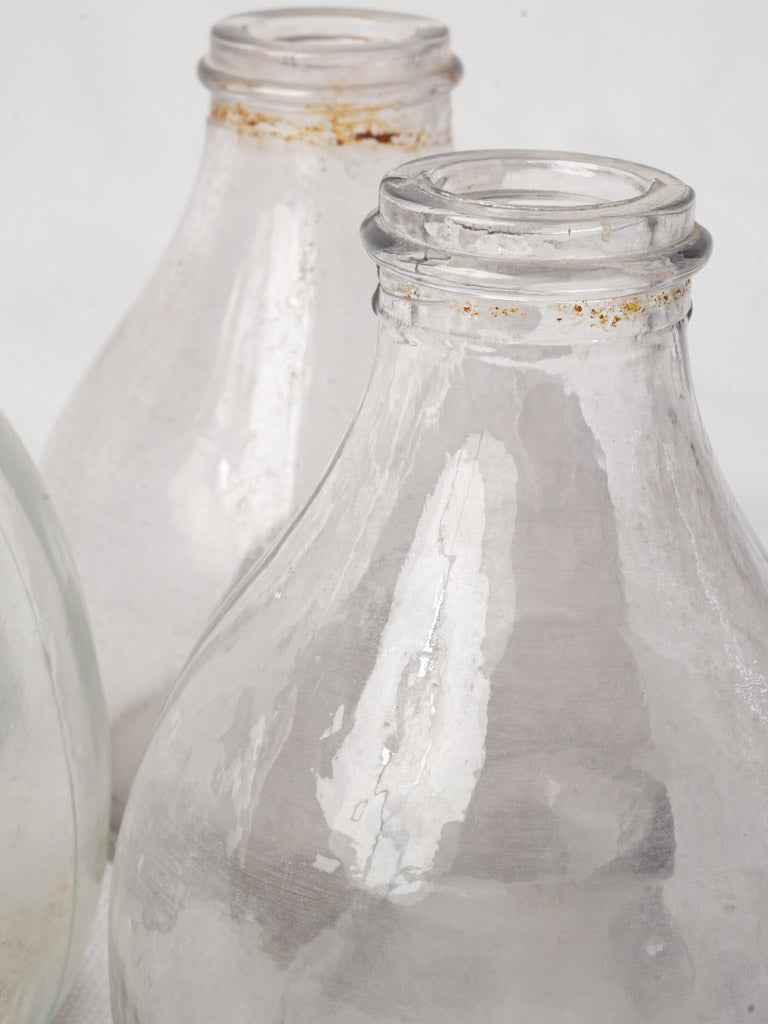 Elegant vintage glass home decor