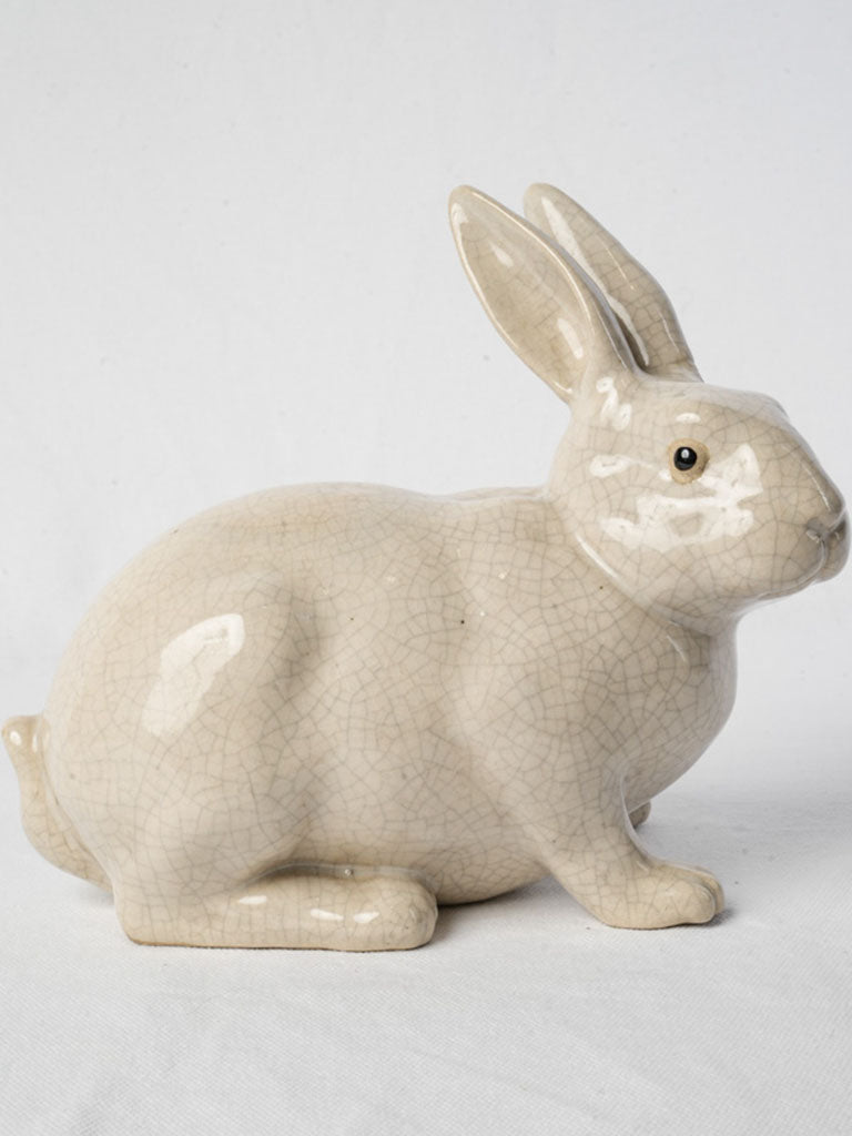 Timeless handcrafted ceramic rabbit decor