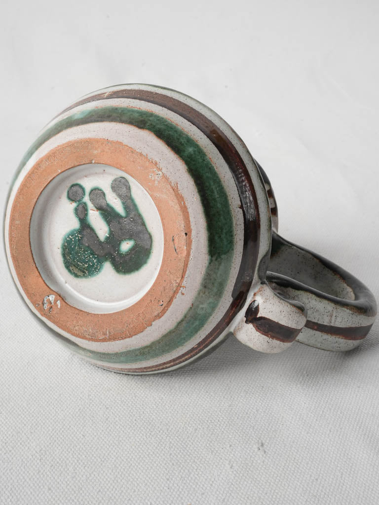 1960s Robert Picault Ceramic Candlestick - 5"