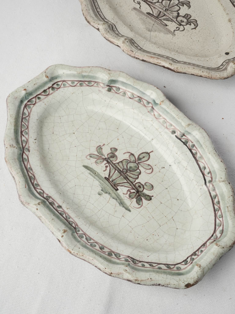 Historic 19th-century faïence pieces