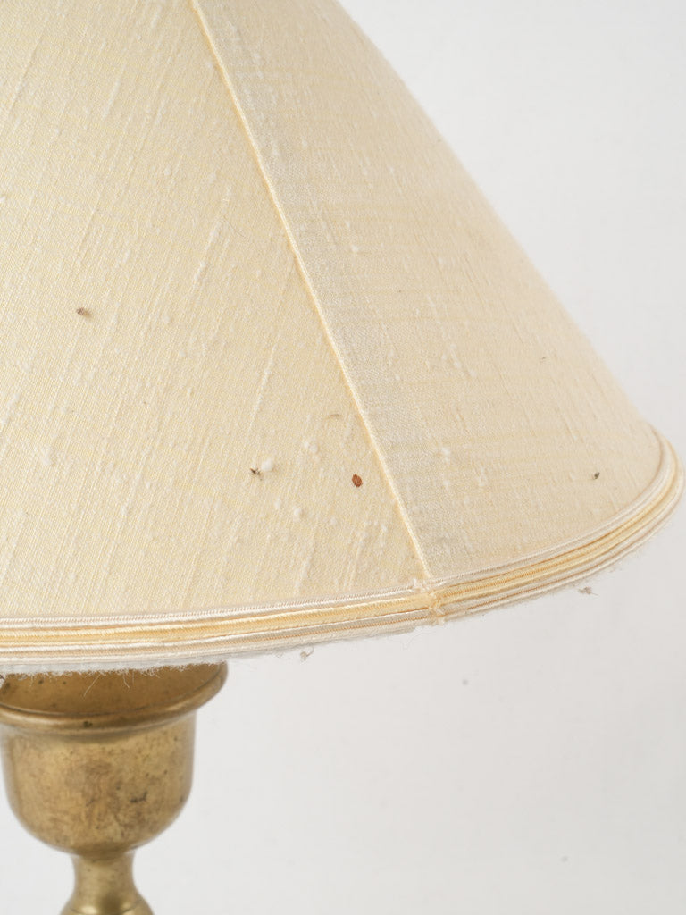 French-style antique brass table lamp