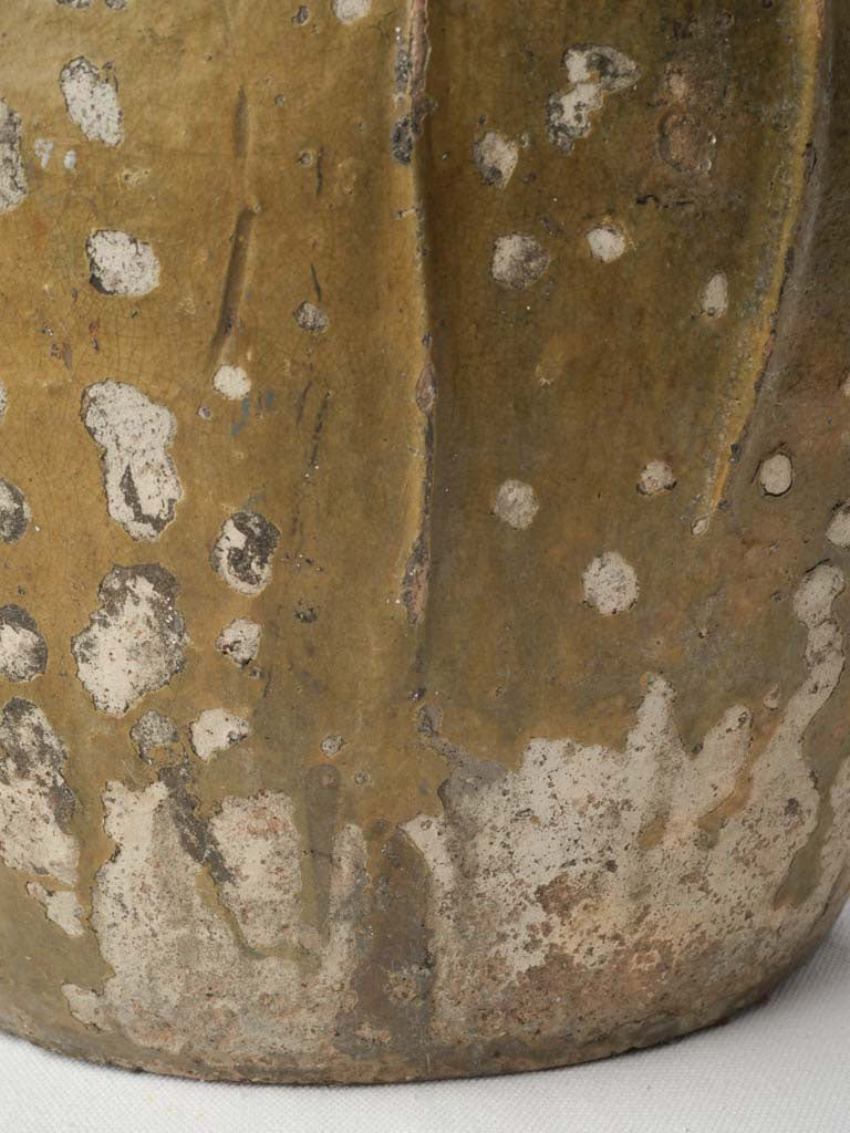 Classic ochre-toned vintage jar