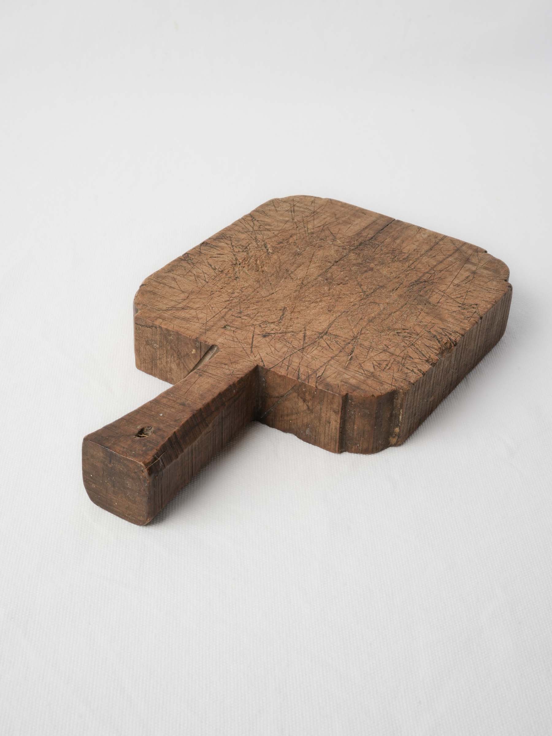 Hand-carved hardwood cutting board
