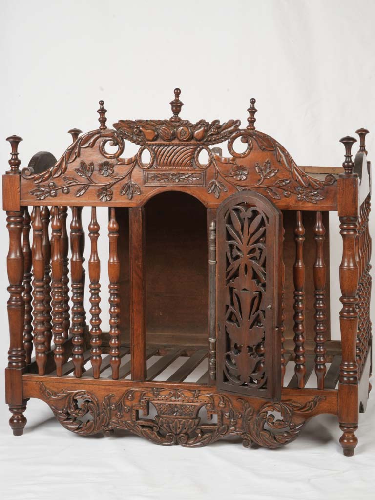 Elegant maritime-inspired French cabinet