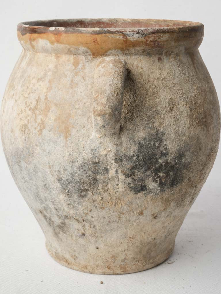 Sculptural provincial farm storage crock