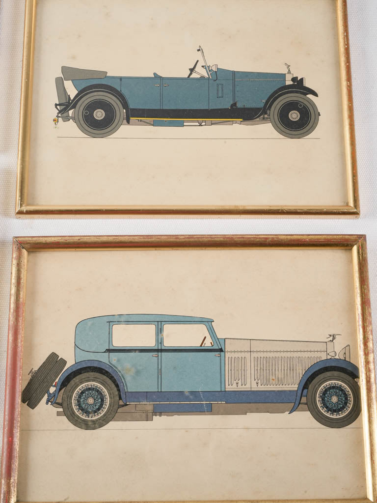 Refined historical reproduction drawings set  