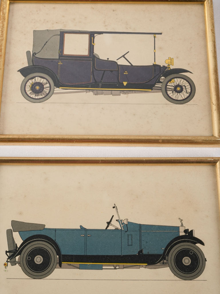 Authentic 1940s automobile wall decor  