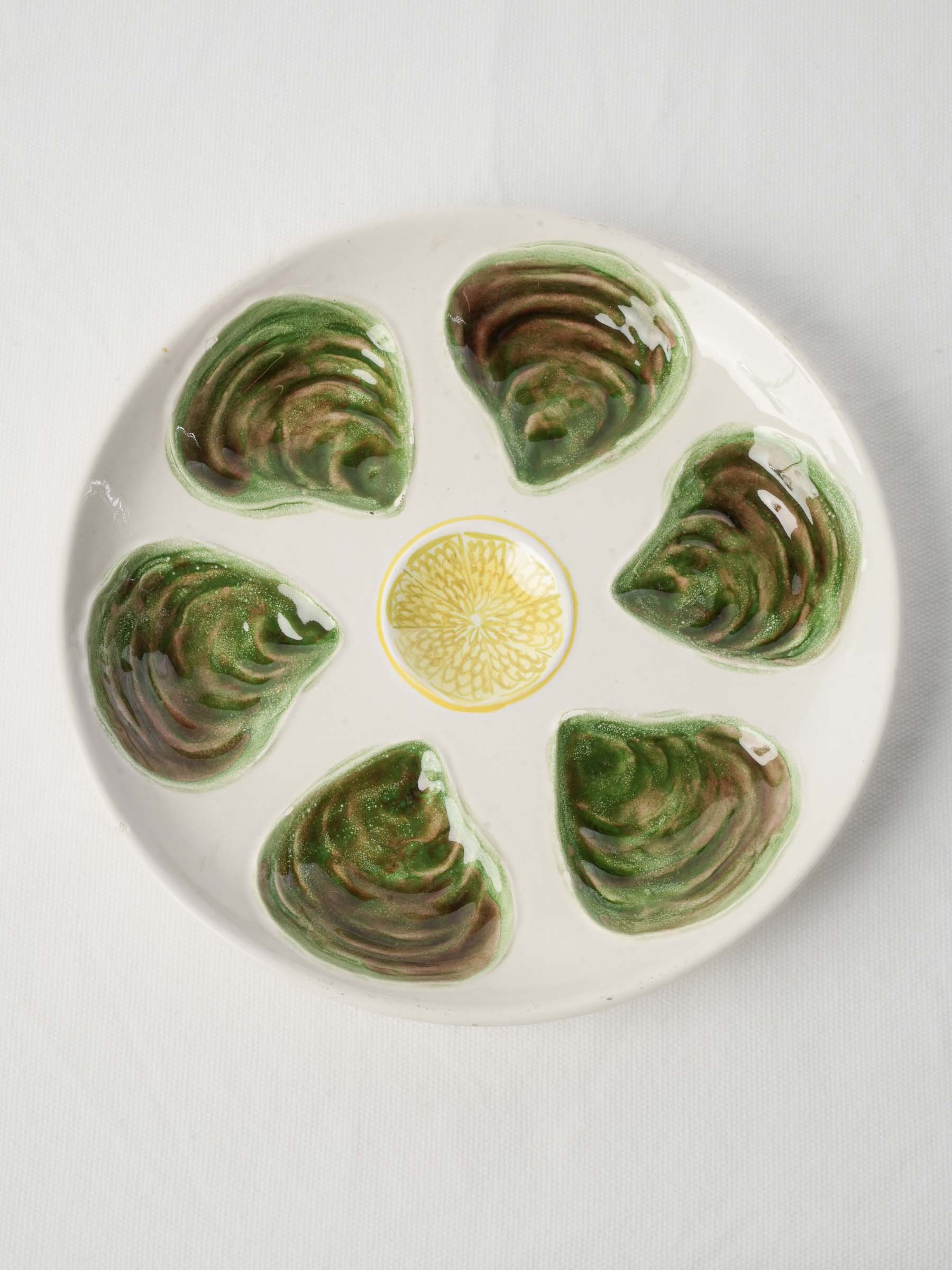 Hand-painted coastal charm dish