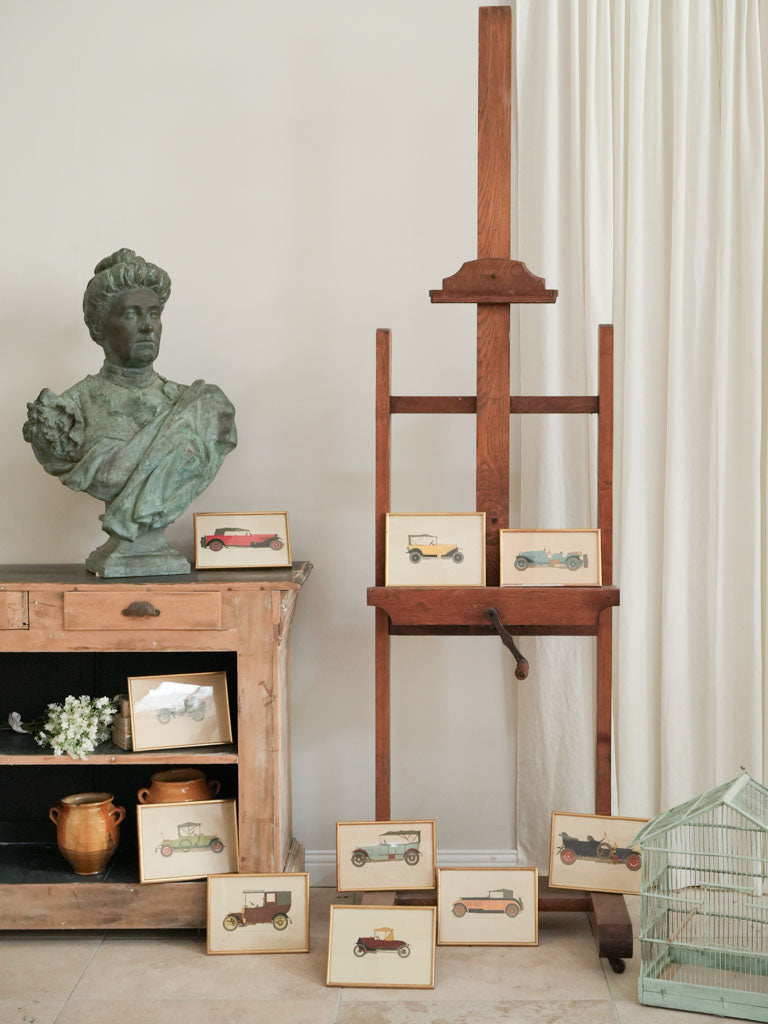 Verdigris patina Italian sculptures