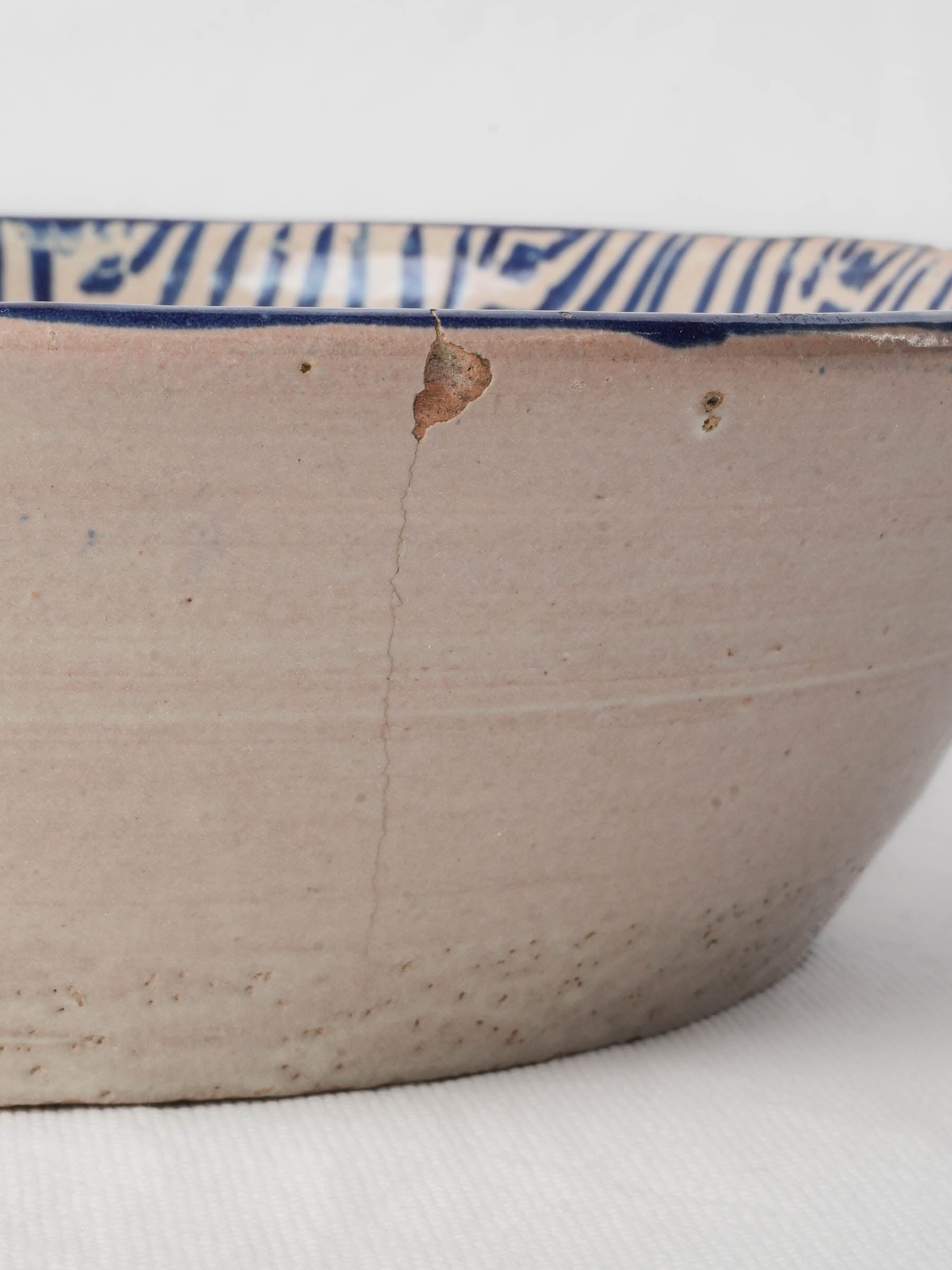 Authentic lebrillo bowl, intricate pattern