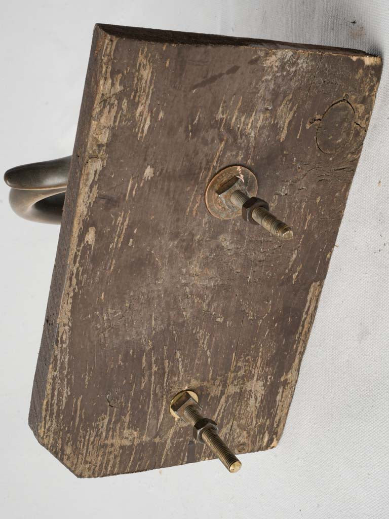 Original exquisite bronze door knocker