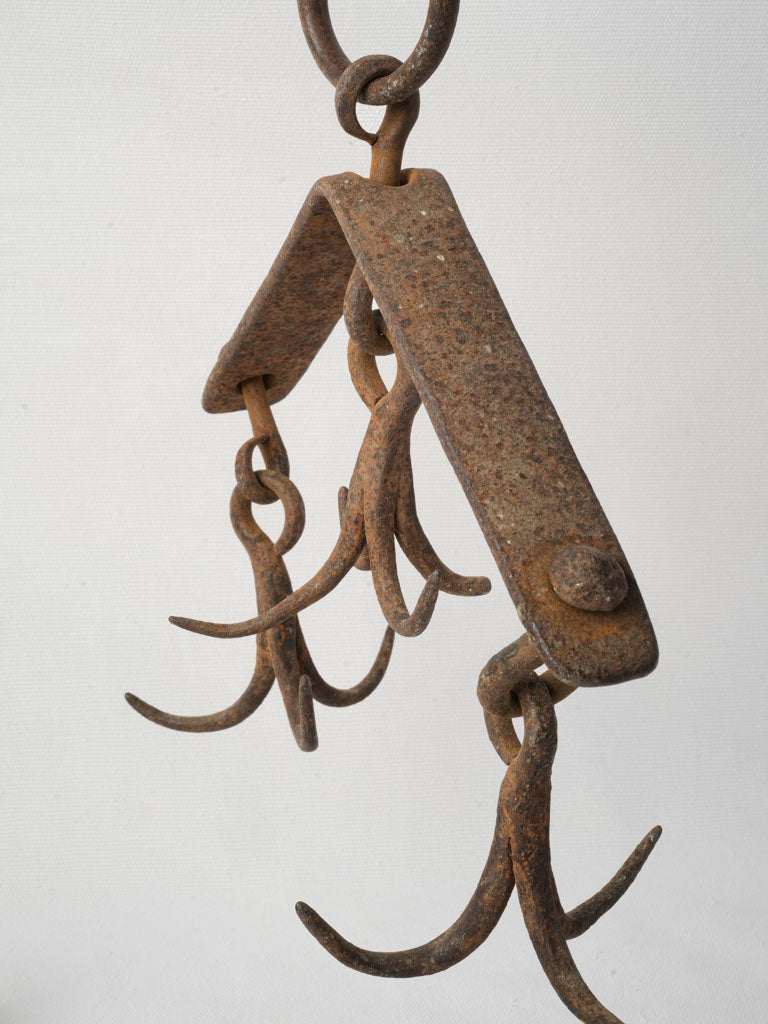 Timeless Patina Iron Butcher Hooks