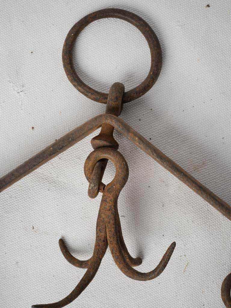Elegant Hand-Forged Iron Wall Decor
