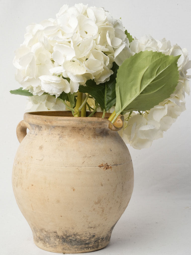 Antique French terracotta jug