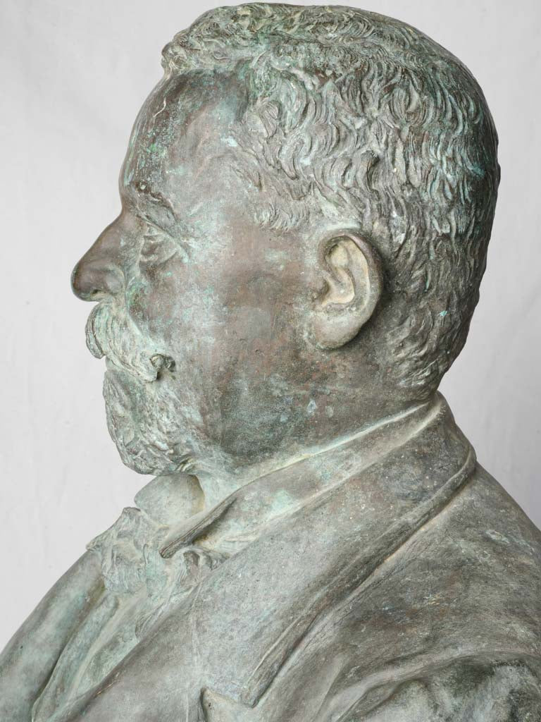 Captivating historical bronze busts